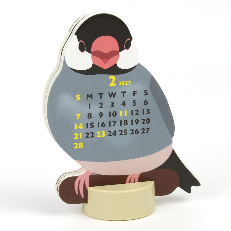 New Japan Calendar 2027 Desk Calendar Compact Color NK8508