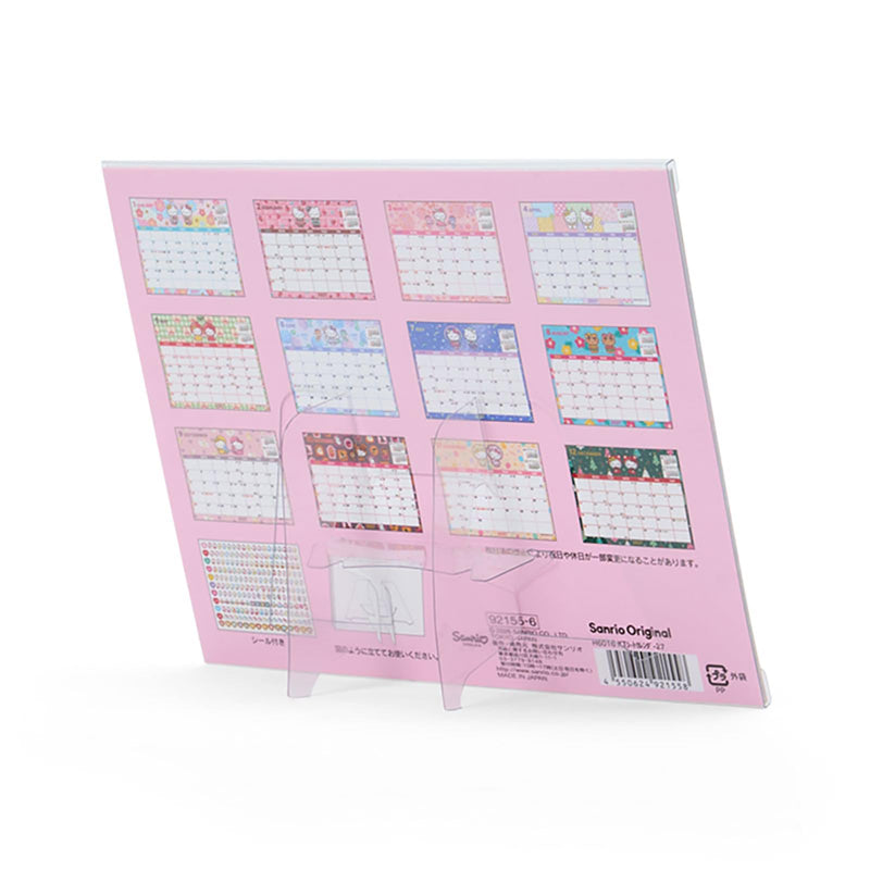 Sanrio Sheet Calendar 2027 Hello Kitty Desk Calendar 921556