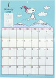 Sanrio Wall Calendar Horizontal 2025 Snoopy Wall Calendar 452939