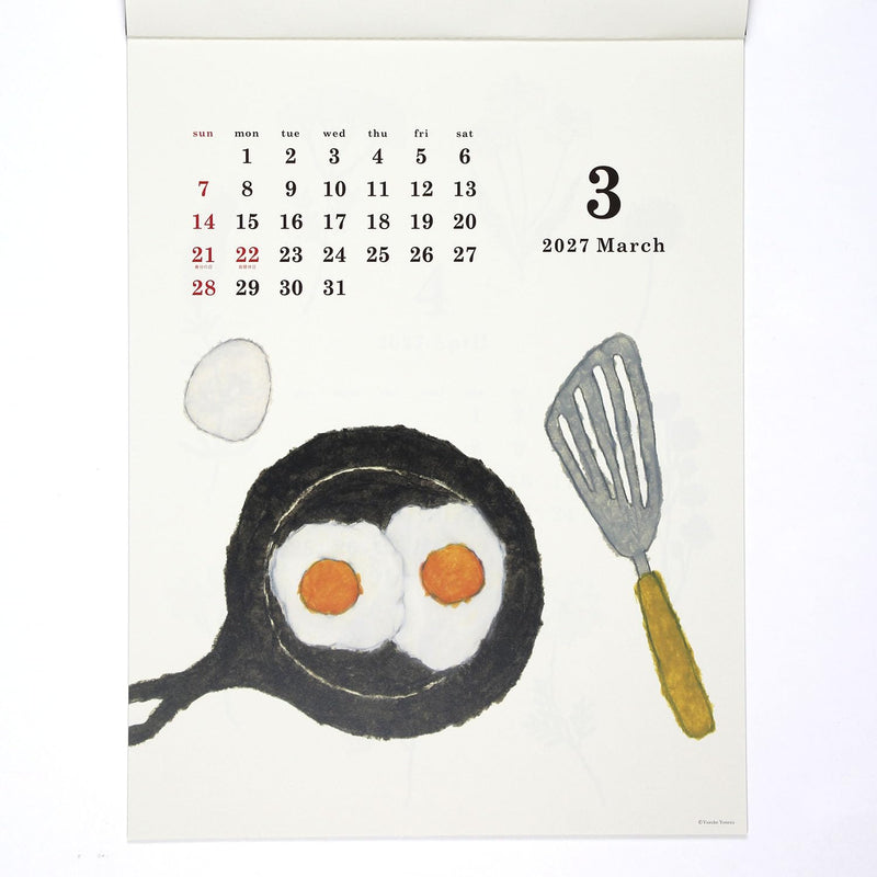Noritsu NOLTY 2027 Desk Calendar 2-Month Modified A5 C263
