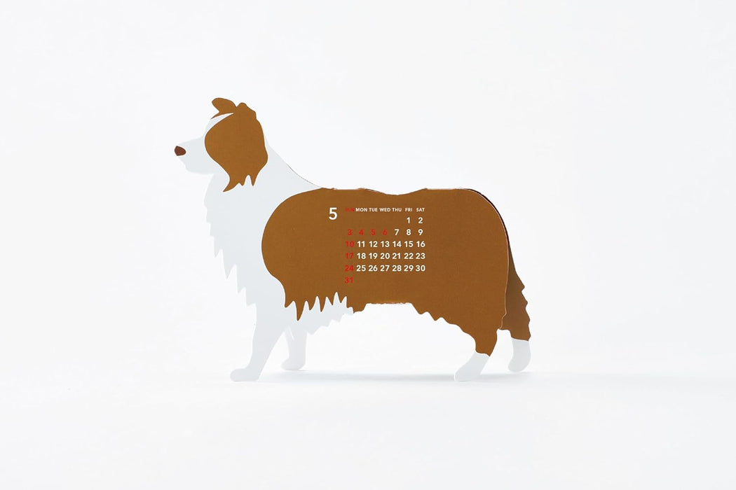 good morning 2026 desk calendar dog 2340