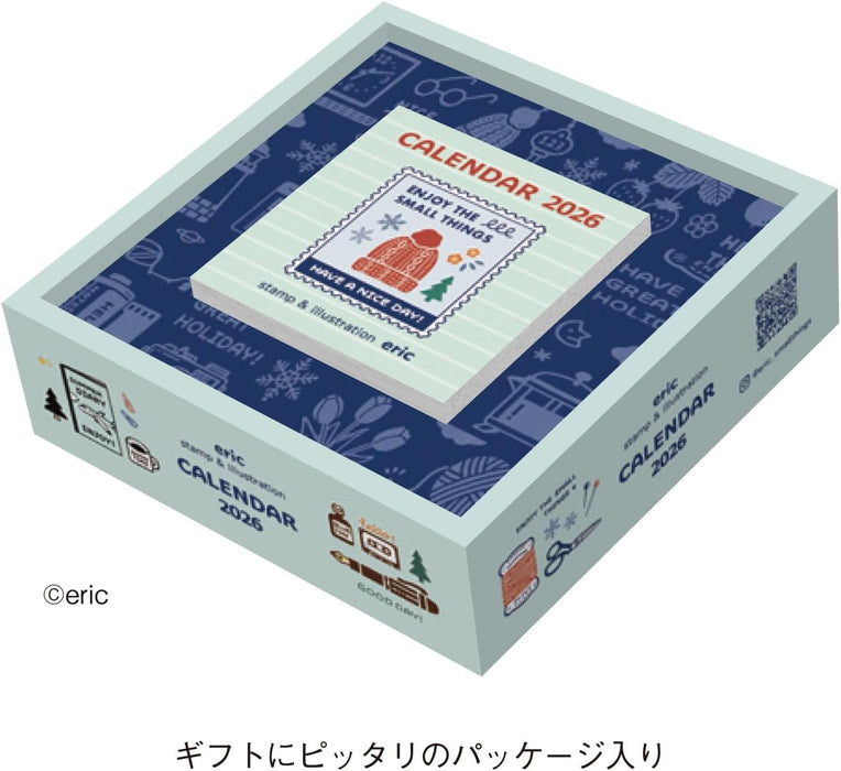 New Japan Calendar 2026 Page-A-Day Calendar eric color NK4420