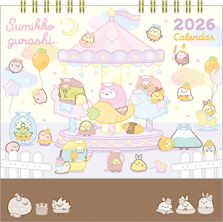 Sumikko Gurashi Desk Calendar 2026 CD40501