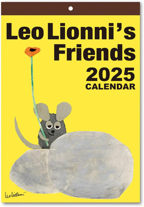 Gakken Sta:Ful 2025 Calendar Leo Lionni's Friends Wall Calendar M14095