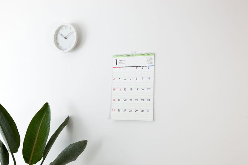 Takahashi 2026 Wall Family Calendar A3 E533