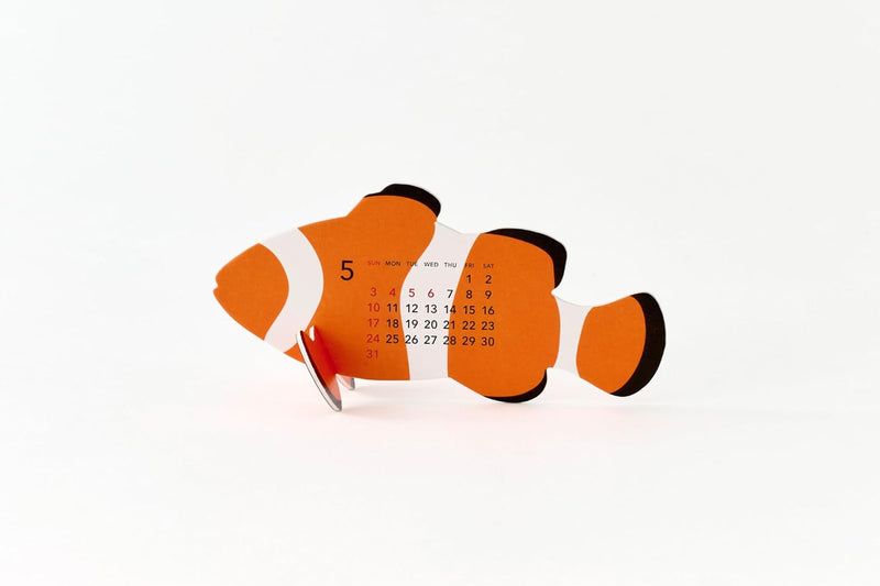 good morning 2026 desk calendar ocean 2425