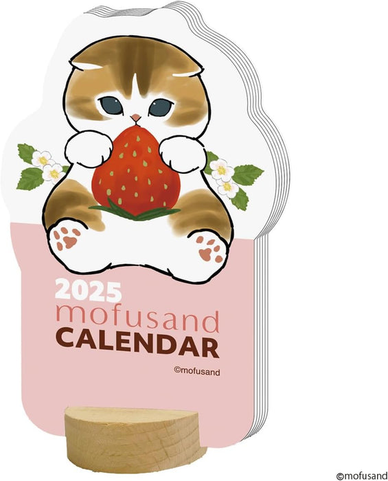 2025 mofusand Die Cut Desk Calendar No.186