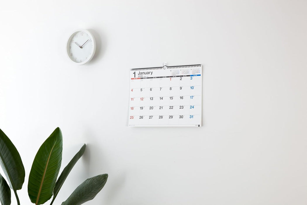 Takahashi 2026 Wall Calendar A3 E16