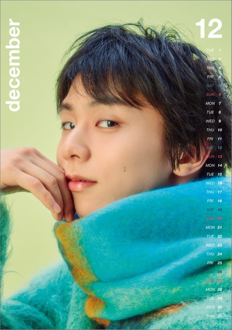 Hagoromo Yuzuru Hanyu 2026 Desk Calendar CL26-0558