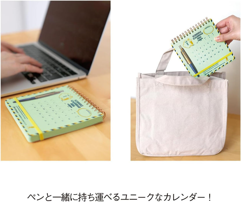 New Japan Calendar 2026 Desk Calendar Anterique Scribble Calendar NK4270