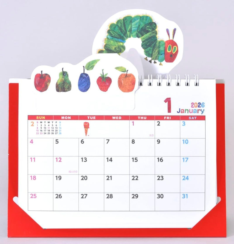 KS Hanbai 2026 Desk Calendar Eric Carle Popup Calendar CL26-0500