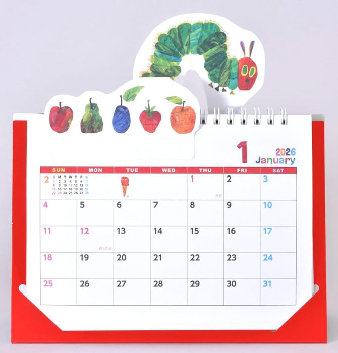 KS Hanbai 2026 Desk Calendar Eric Carle Popup Calendar CL26-0500