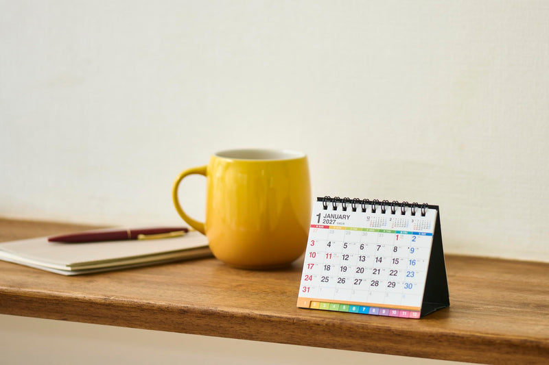 Takahashi 2027 Desk Calendar A7 E174