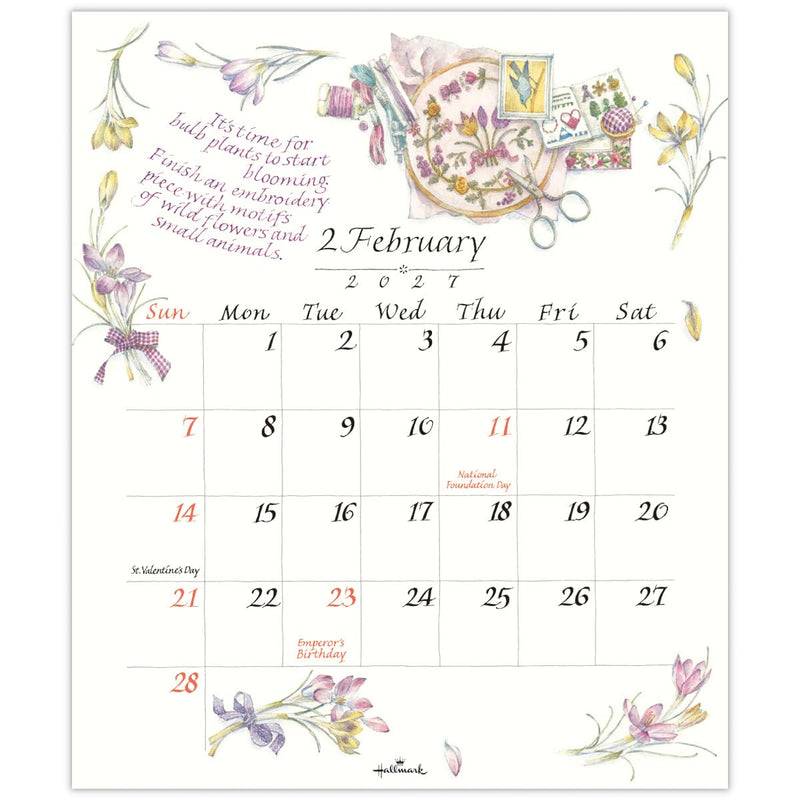 Noritsu NOLTY 2027 Desk Calendar Modified B7 C239
