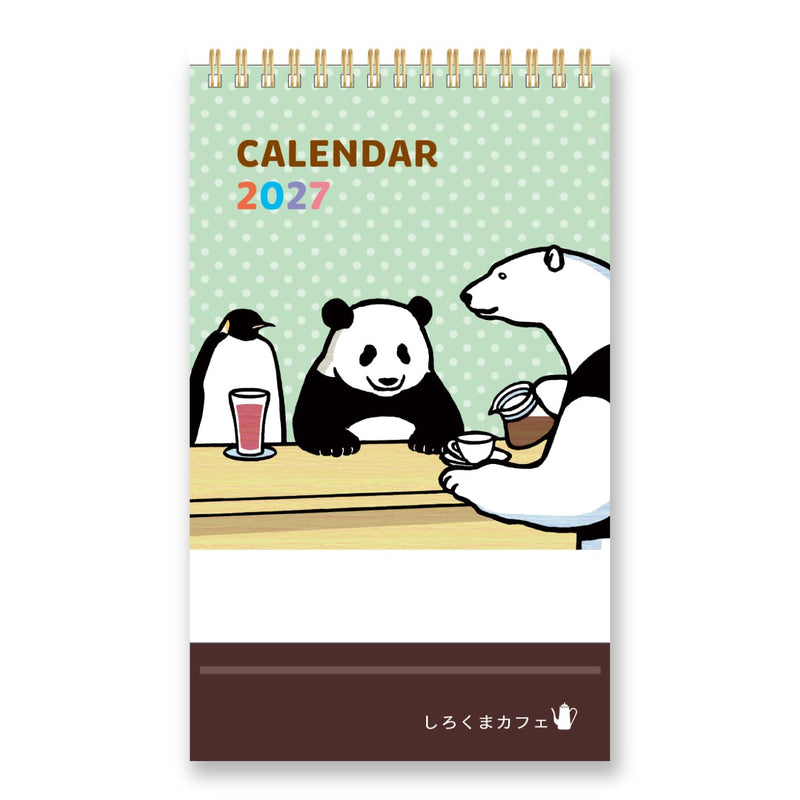 Mitsuaki Iwago Cat Desk Weekly Tear-Off Calendar 2027