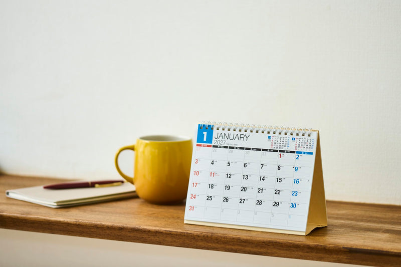 Takahashi 2027 Desk Calendar B6 E155
