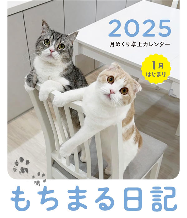 Mochimaru Nikki 2025 Desk Calendar — Japanese Book Store