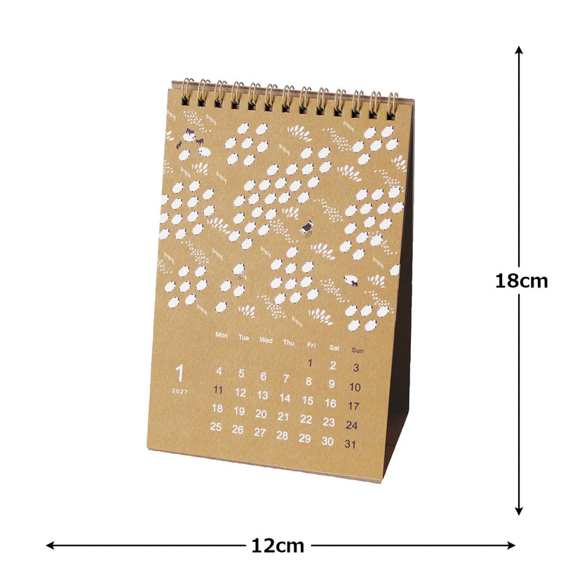 EL COMMUN MATOKA 2027 Desk Calendar Kuschel CAL190
