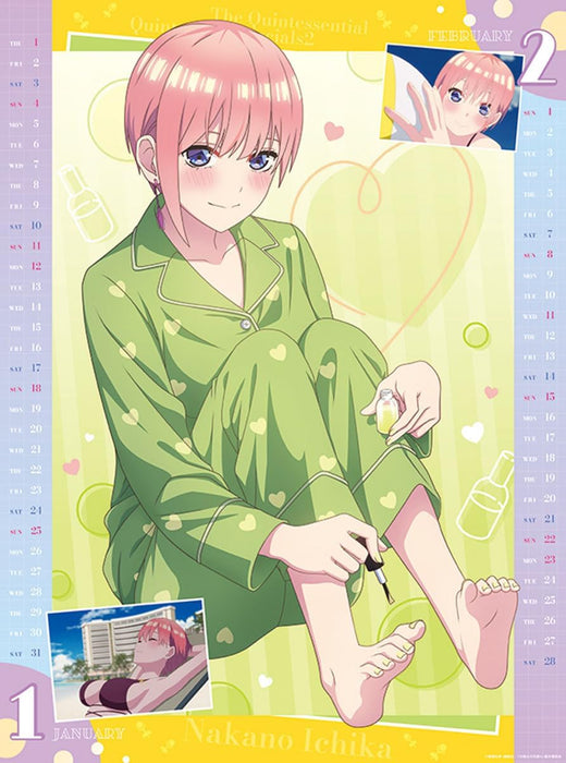 Ensky The Quintessential Quintuplets* 2026 Calendar B3 CL-035