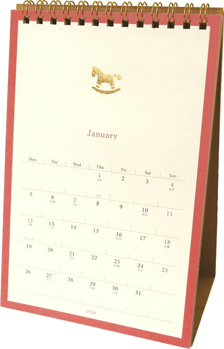 EL COMMUN MATOKA 2026 Desk Calendar Lucia CAL-153