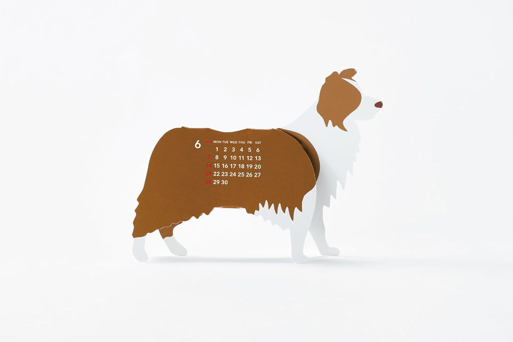 good morning 2026 desk calendar dog 2340