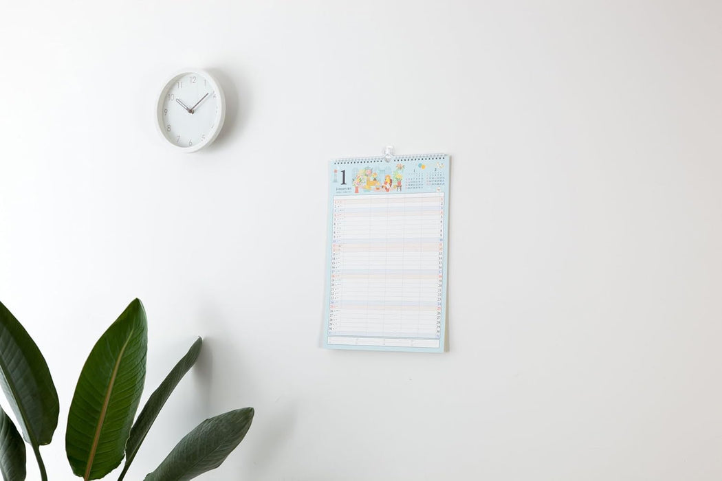 Takahashi 2026 Wall Family Calendar A3 E531