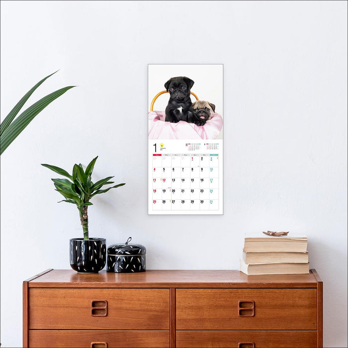 2026 Calendar Pug