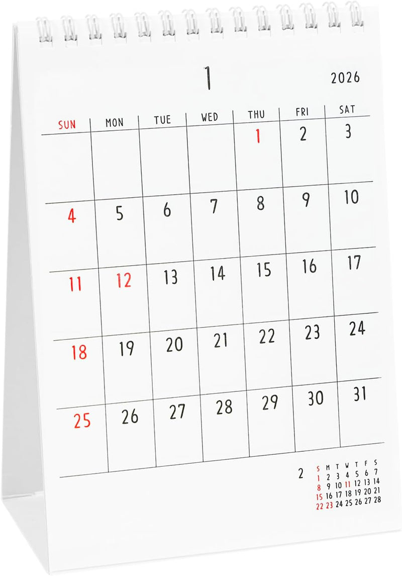 Greeting Life 2026 Desk Calendar Noritake C-1678-NT