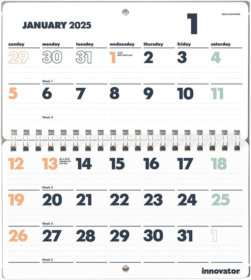 Innovator 2025 Calendar In Hand 31356006
