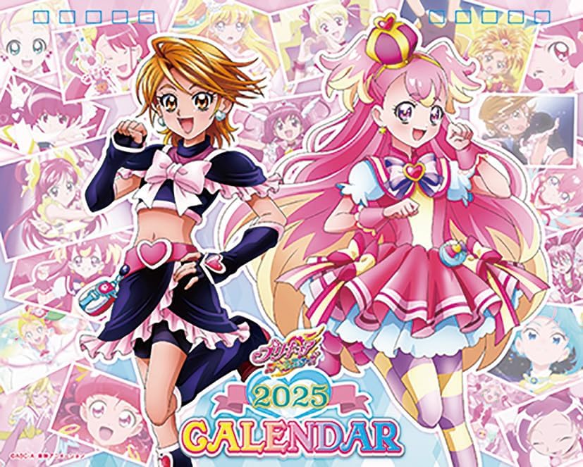 Toei Animatio 2025 Pretty Cure All Stars Desk Calendar CL-018