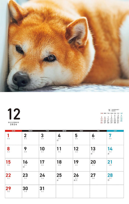 I LOVE Shiba Calendar 2025