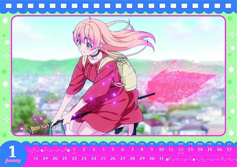 Ensky TV Anime 'Witch Watch' 2026 Desk Calendar 15 x 21cm CL-031