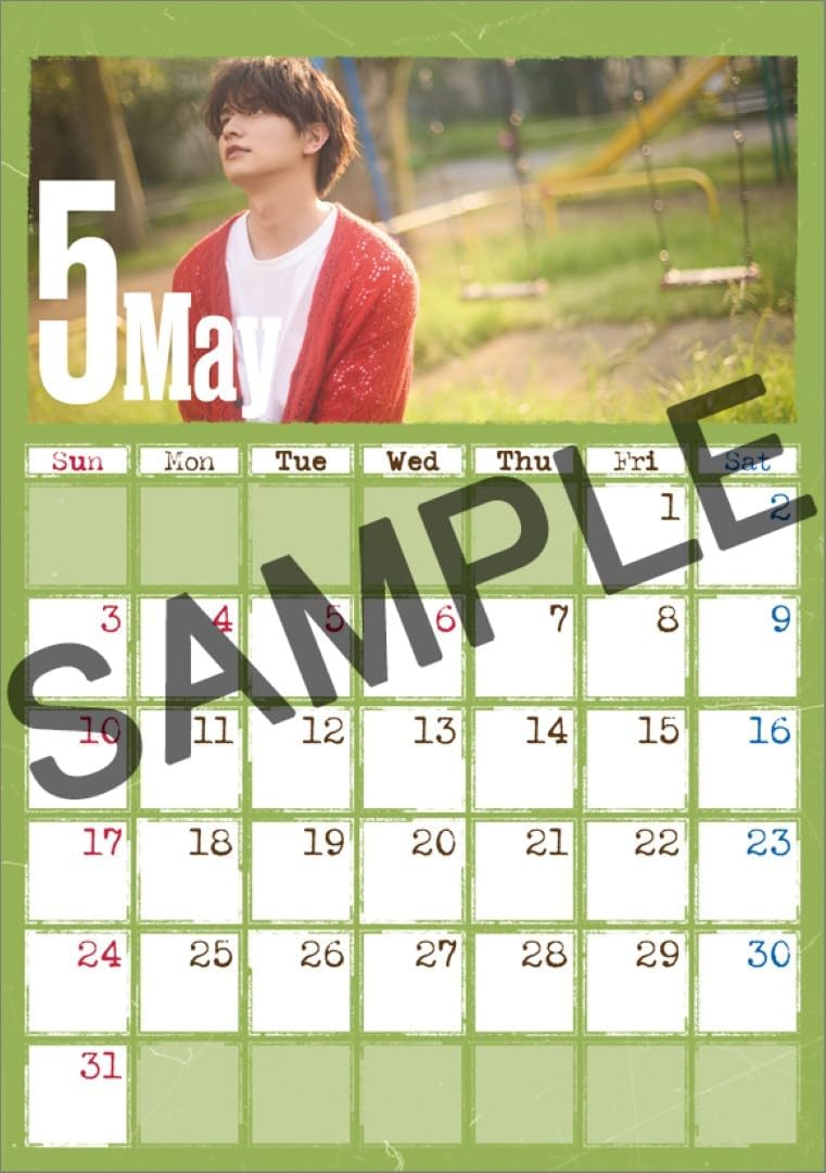 Toshiki Seto 2026 Desk Calendar CL26-0318