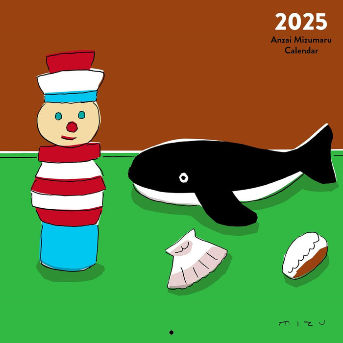 Mizumaru Anzai Calendar 2025