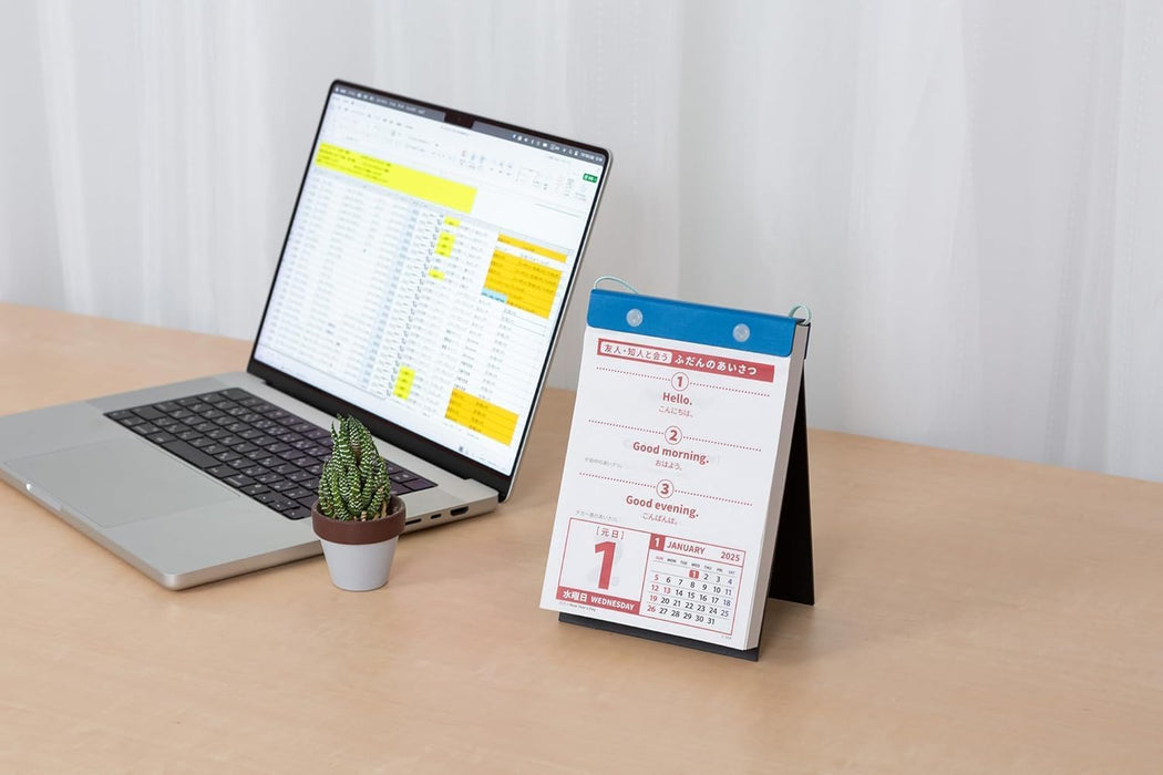 Takahashi 2026 Page-A-Day Calendar B6 English Conversation E513