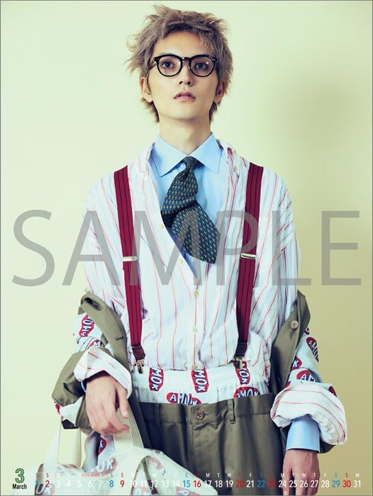 Hagoromo Ryosuke Yamamoto 2025 Desk Calendar CL25-0316