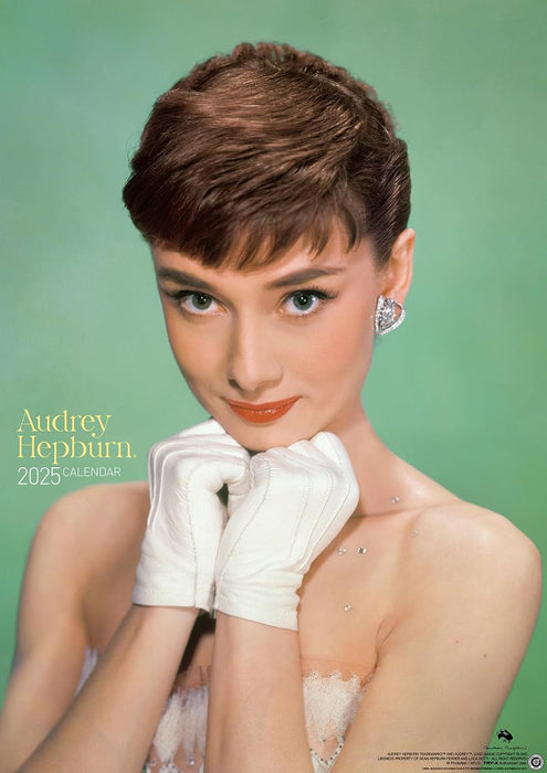 Try-X 2025 Wall Calendar Audrey Hepburn CL-341 B2