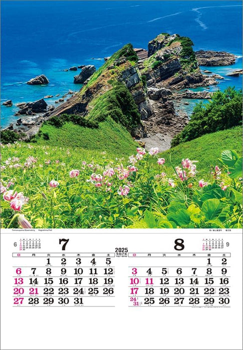 Todan 2025 Wall Calendar Japan (Film) CL25-1077