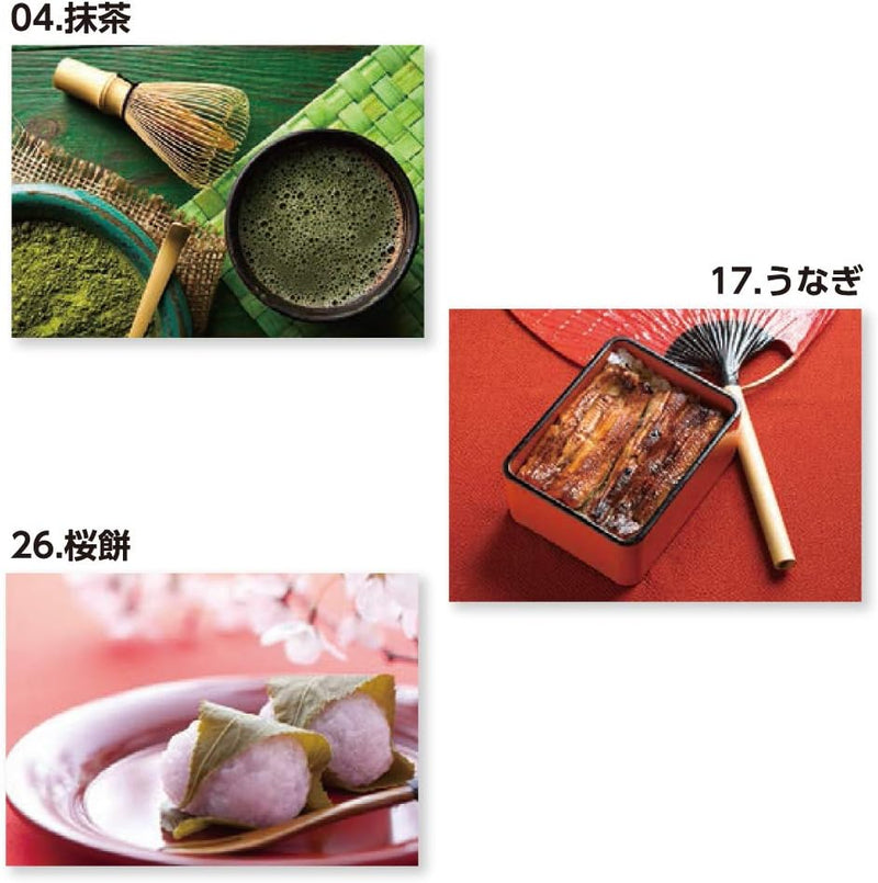 New Japan Calendar Perpetual Page-A-Day Desk Calendar Food NK8678