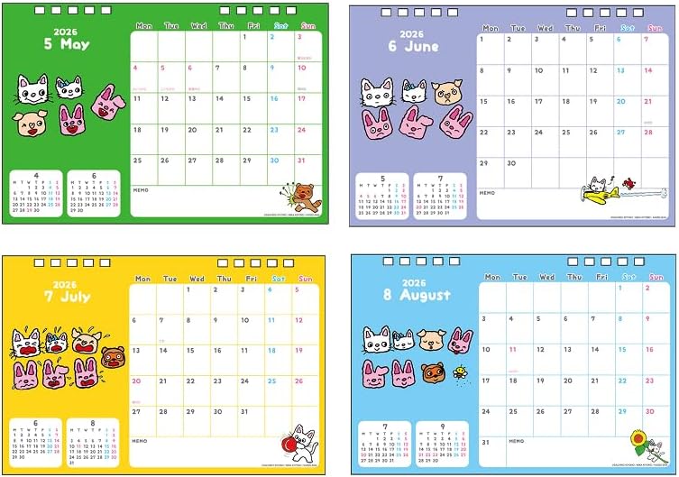Sun-Star Stationery Nontan 2026 Desk Calendar Nontan S8521654
