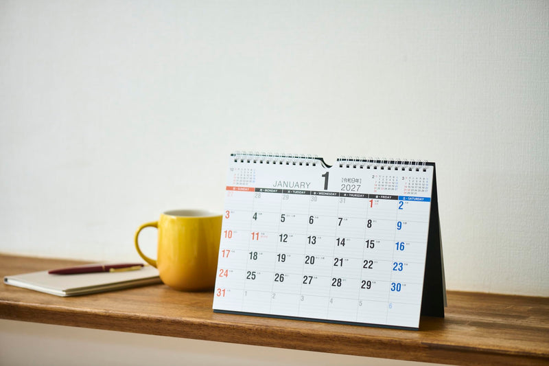 Eco Desk Calendar 2027 B5 E111