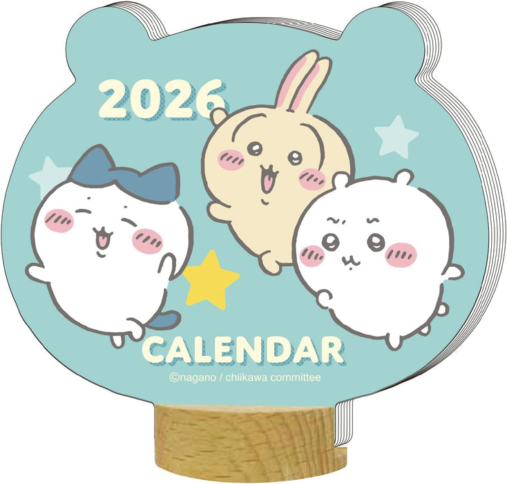 2026 Chiikawa Die-cut Desk Calendar
