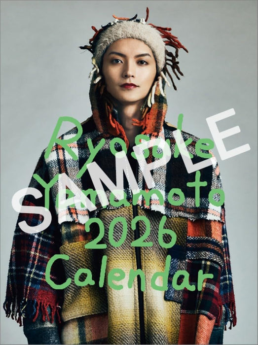 Hagoromo Ryosuke Yamamoto 2026 Desk Calendar CL26-0319