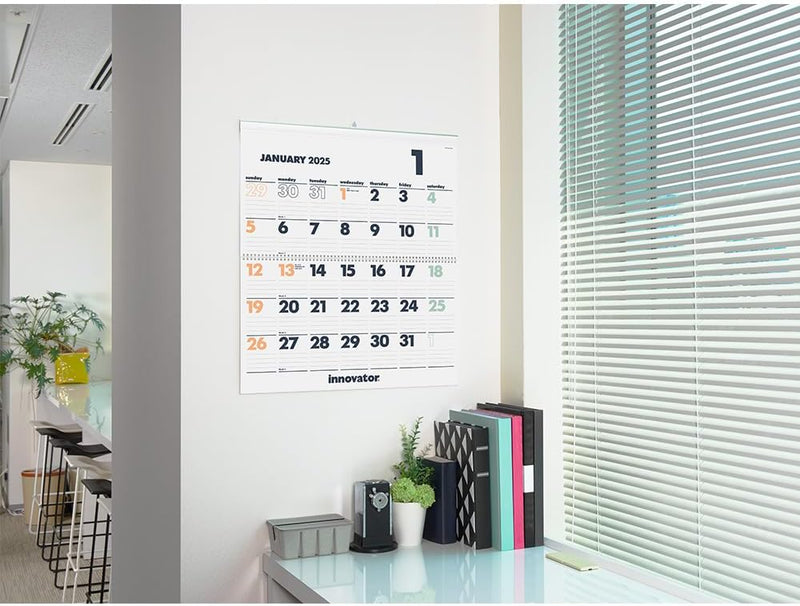 Innovator 2025 Wall Calendar L 31349006