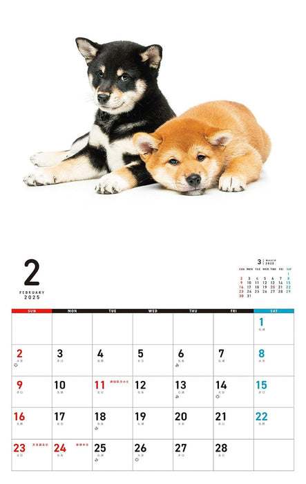 I LOVE Shiba Calendar 2025