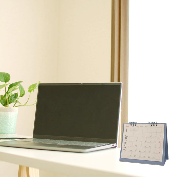 Orb 2026 Desk Calendar Blue CK-750BL