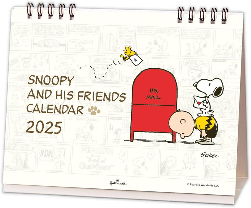 Hallmark Snoopy 2025 Desk Calendar 834-807