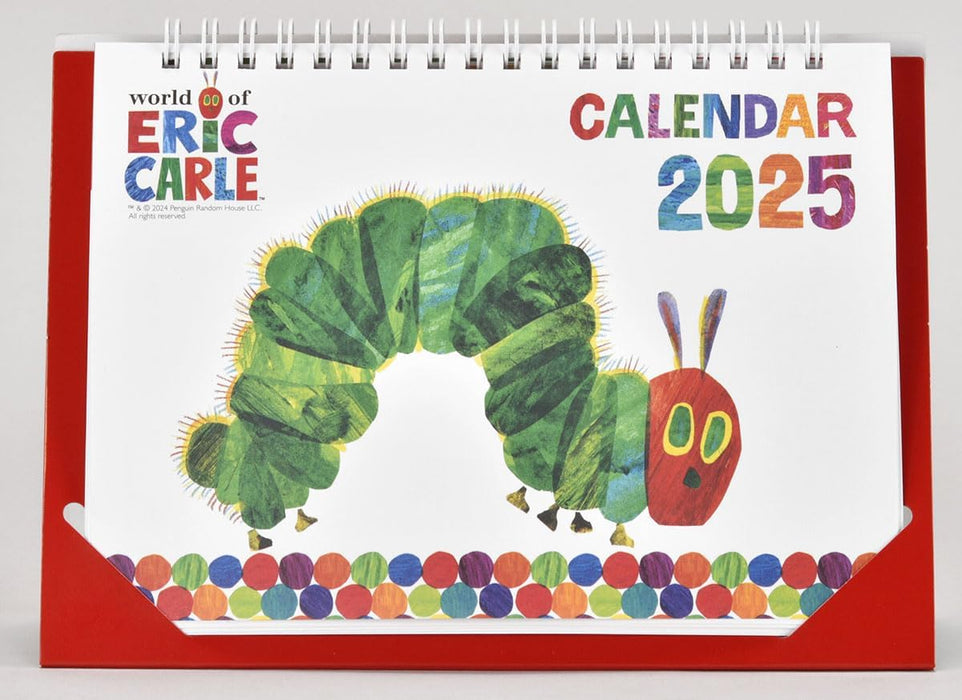 KS Hanbai 2025 Desk Calendar Eric Carle Popup Calendar CL25-0500