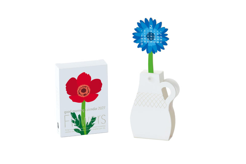 M-PLAN 2027 Cubics Desk Calendar Petit Petit Basic 204128-01-55