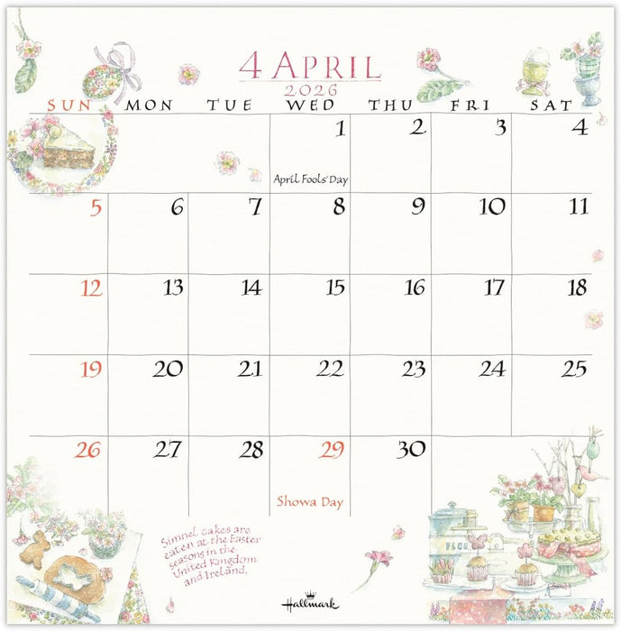 Hallmark 2026 Desk Calendar The Herb Catalogue 845568